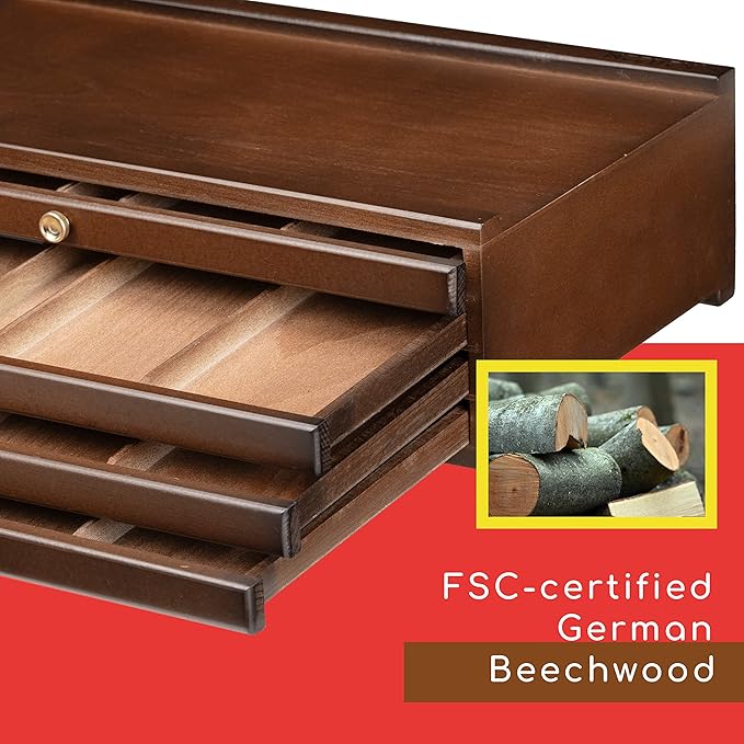 MEEDEN 4-Drawer Art Supply Storage Box - Image 3