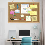 Cork Board Bulletin Board 23 x 15.7Inches - Image 7