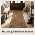 montvoo-2x6 ft indoor outdoor runner rugs for entryway, side view