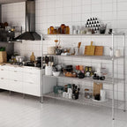 Regal Altair 24" Deep x 72" Wide x 64" Height Wire Shelving Kit | 4-Tier | NSF - Image 2