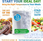 Amiff Silver Thermal Bubble Mailer, ‎24 x 20 Inches. 10 Pack Metallic Bubble - Image 3