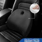 Skechers Lumbar Support Pillow for Office Chair, Memory Foam Lumbar Pillow - Image 2