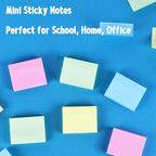 Umikk 50 Pack Sticky Notes 1.5x2 in, 5000 Sheets Small Self-Stick Note - Image 8