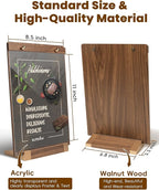 EliteSign 1PK Acrylic Sign Holder 8.5 x 11 - Image 2