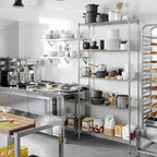Regal Altair 14" Deep x 42" Wide x 86" Height Wire Shelving Kit | 5-Tier | NSF - Image 7