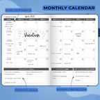 Clever Fox Planner – Undated Weekly & Monthly Planner - Image 4