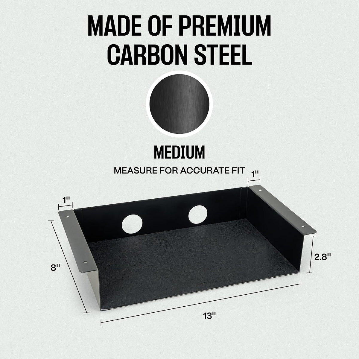COREMINDED Under Desk Storage Shelf - Carbon Steel Under Desk Tray with Cable...