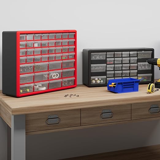Akro-Mils 26-Drawer Plastic Drawer Storage Cabinet - Image 12