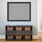 Amanti Art Black Framed Magnetic Board 37x45 X-Large Vision Board - Image 5