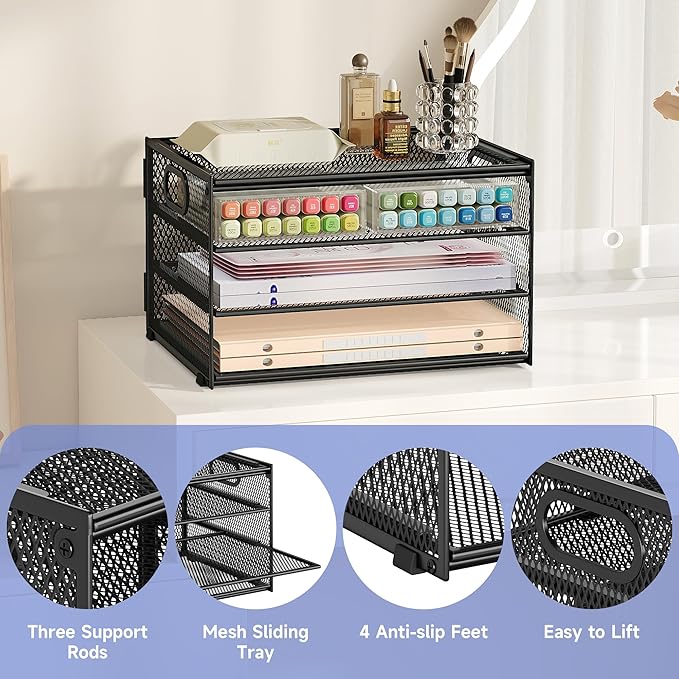 Subekyu Paper Letter Tray Organizer - Image 7