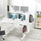 SHW 48-Inch Electric Height Adjustable Standing Desk - Image 2