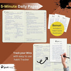 Undated Daily Planner to Achieve Your Goals 2025-2026 - Image 6