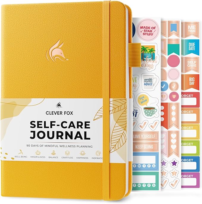 Clever Fox Self-Care Journal – Wellness & Daily Reflection Notebook – Mental by CleverFox