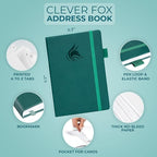 Clever Fox Address Book with alphabetic tabs - Image 2