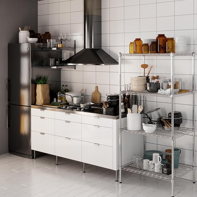 Regal Altair 24" Deep x 30" Wide x 64" Height Wire Shelving Kit | 4-Tier | NSF - Image 6