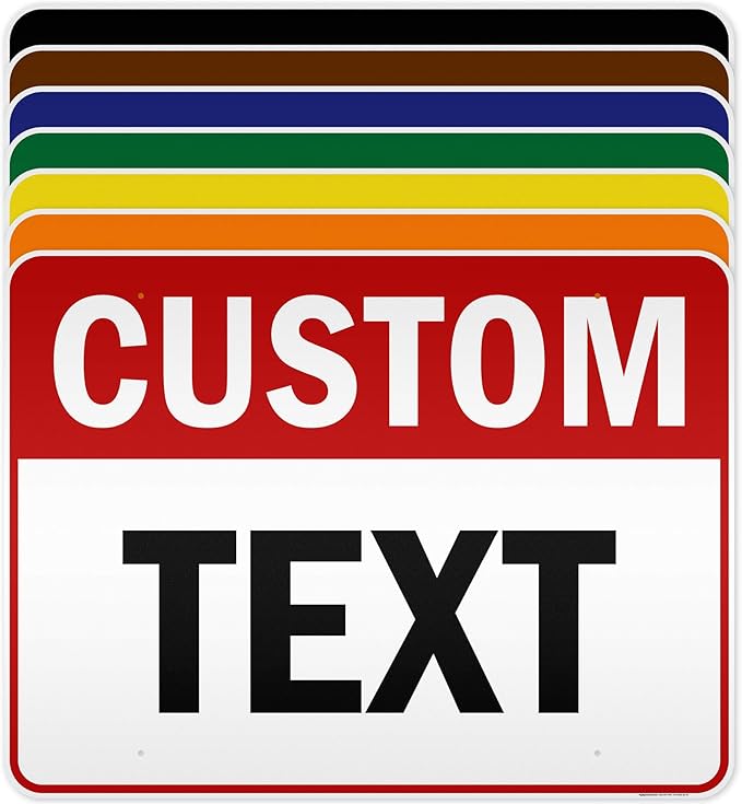 Custom Sign, Custom Sign for Business, Indoor/Outdoor use. 36x48 Inches by MySignCenter