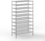 Regal Altair 24" Deep x 48" Wide x 86" Height Wire Shelving Kit | 10-Tier | NSF