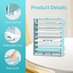 DALTACK 9-Tier Paper Letter Tray Desk Organizer - Image 5