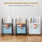 Marbrasse Rolling File Cart - Image 7