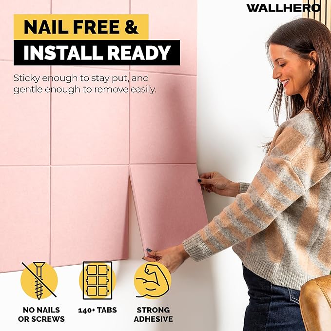 Vision Board - Cork Board for Walls, Felt Bulletin Board, Large Corkboard - Image 2