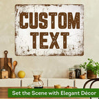 Custom Sign, Custom Street Sign, 11 Font Colors, 13 Font Styles, 4 Hole Options - Image 4