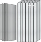 TO-TH Wood-Look Acoustic Wall Panels, 10 Pack 47.2” x 23.6” Sound Panels by TO-TH