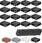 shouwuhho Furniture Risers, 16 Pack Bed Risers by EnjoyLifeEnjoyHappiness