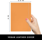 PAPERAGE Blank Journal Notebook, 160 Pages, Medium 5.6 in x 8 in - Image 2
