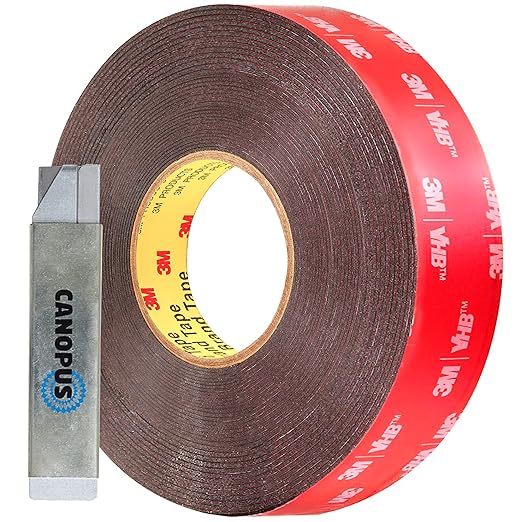 CANOPUS Double Sided Tape, 5952 Heavy Duty Mounting Tape, Strong Bond & by CANOPUS