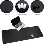 CENNBIE Leather Desk Mat, 59” x 23.6” Extra Large Desk Pad Blotter Protector - Image 5