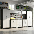 garage cabinet system | heavy duty steel all-in-one, view 9
