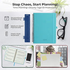 IN-LUXPRO Planner 2026 Daily Weekly and Monthly, 12 Months Spiral Bound - Image 8