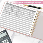 HAUTOCO Hardcover Accounting Ledger Book - Image 2