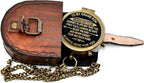 Vintage Brass Pocket Compass Gift - Image 6