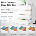 Pataku 4 Drawer File Cabinet - Image 4