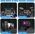 4 Pack Acoustic Panels, Recording Room - Image 7