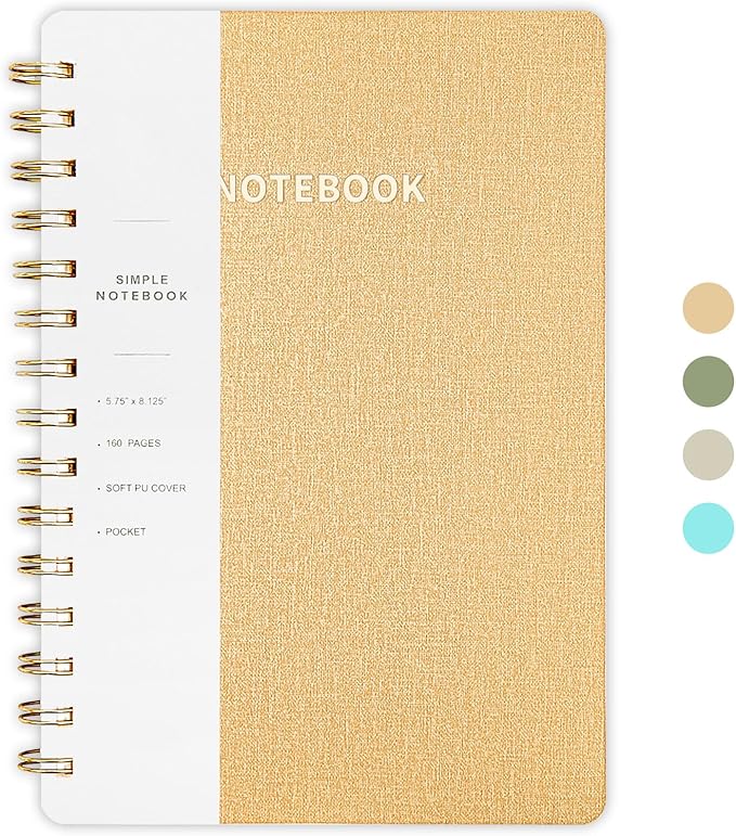 Spiral Notebook-5.75" x 8.125" College Ruled Journal by Oneirom
