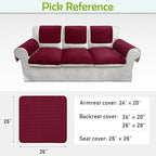 Couch Arm Covers, Sofa Arm Covers, Waterproof Armrest Covers - Image 6