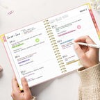 Forvencer 2026 Planner, Hardcover Calendar Planner Weekly and Monthly, Jan 2026 - Image 8