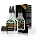 Thick Super CA Glue Kit 4.6 oz, Heavy Duty Clear Superglue Repair Wood Metal by CAMALEAO