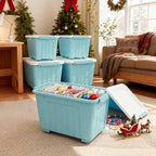 Nazhura 97 Quart Plastic Storage Bin, Large Storage Container, 97 Qt-4 Pack - Image 2