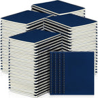 Yahenda 72 Pcs Spiral Notebook Bulk A5 Journal Lined 8.3'' x 5.5'' Writing