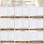 Lanpn End of Life Planner Death Organizer - Image 4