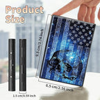 BWEGRHE Slim Credit Card Holder, Aluminum Minimalist Hard Case Pocket-Sized - Image 2