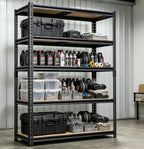 garage storage shelves heavy duty garage shelving units shown in use
