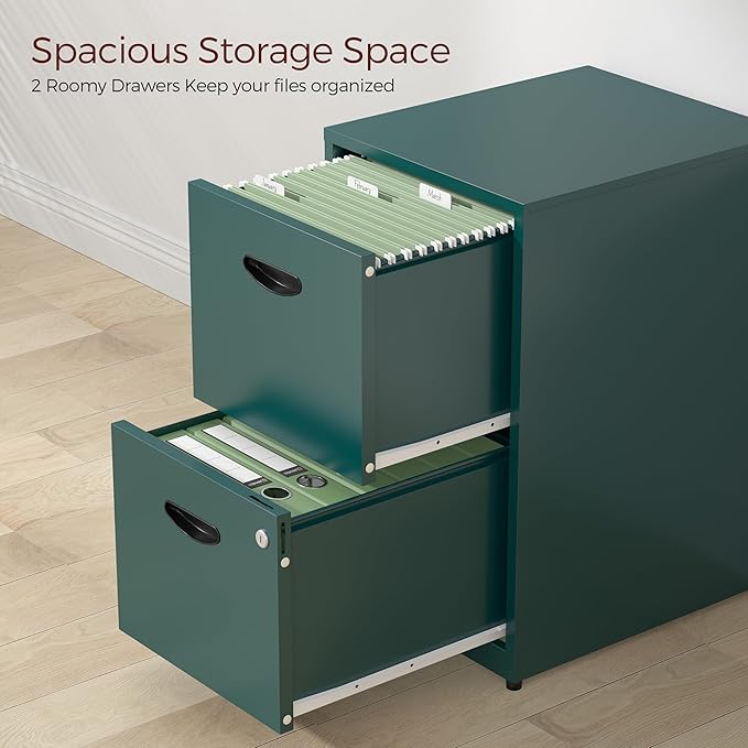 Kubohogar 2 Drawer File Cabinet - Image 9