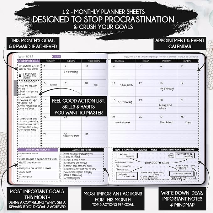 Law of Attraction Planner 2026 Deluxe - Image 5