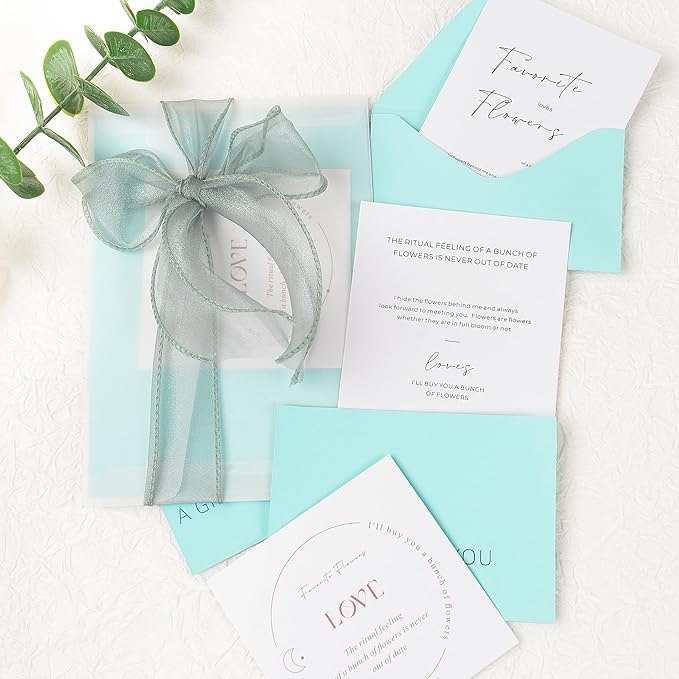 25 Sheets Sky Blue Cardstock - Image 5
