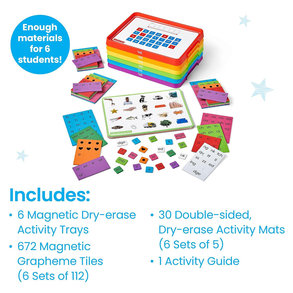 hand2mind Advancing Phonics Word Work Small Group Set, Ages 5+