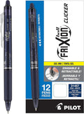 Pilot FriXion Clicker Erasable Gel Pens, Fine Point, Smooth Writing Pens by PilotCorporationofAmerica